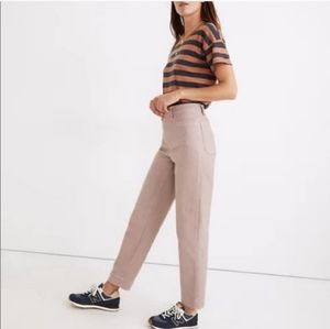 Madewell slim emmett tapered pants